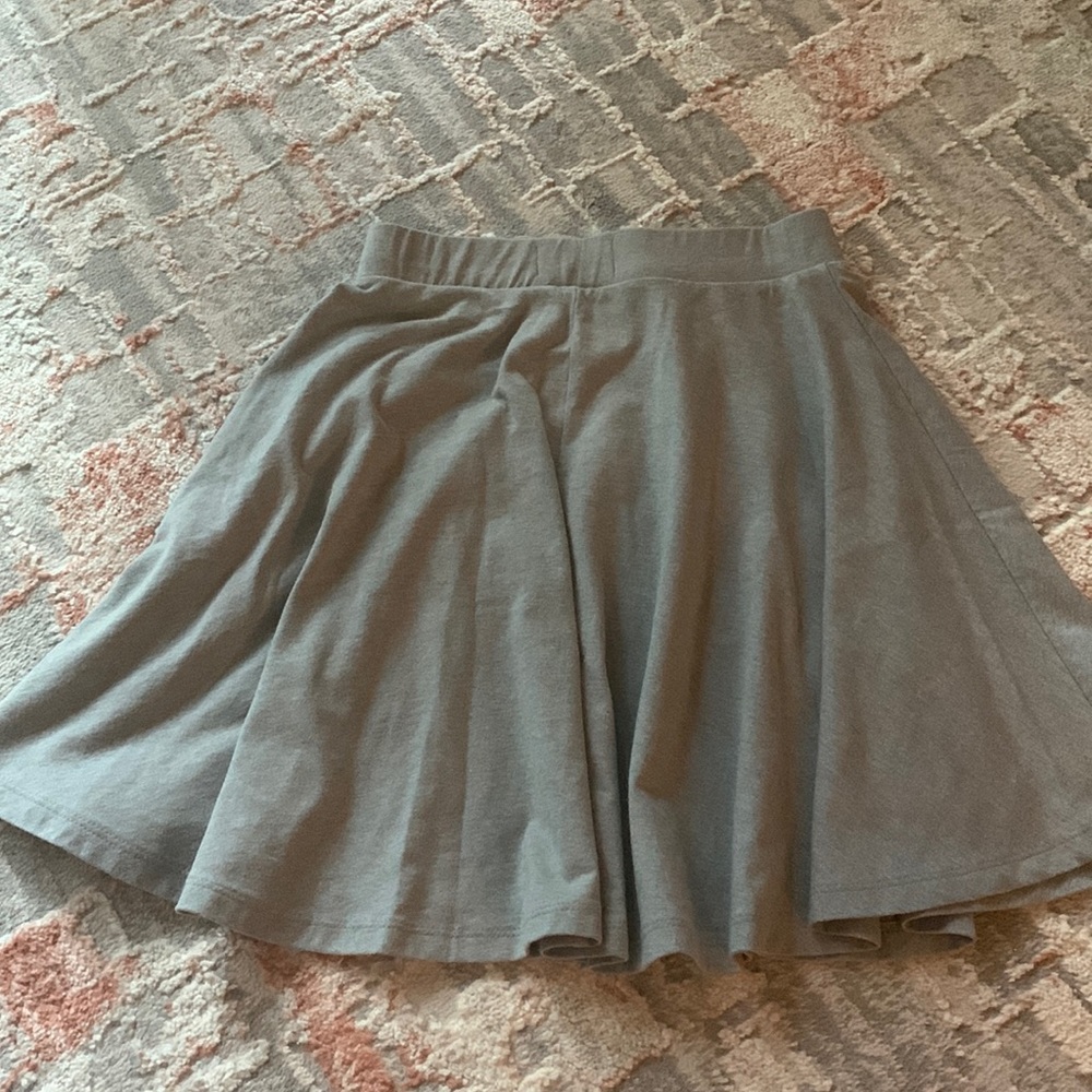 So Brand Grey Cotton Skirt